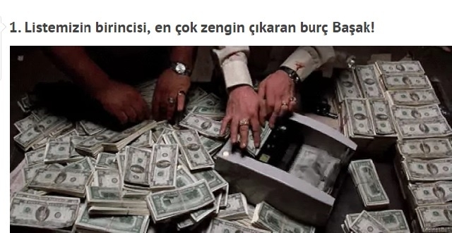 EN ZENGİN BURÇLAR YA SİZ galerisi resim 1