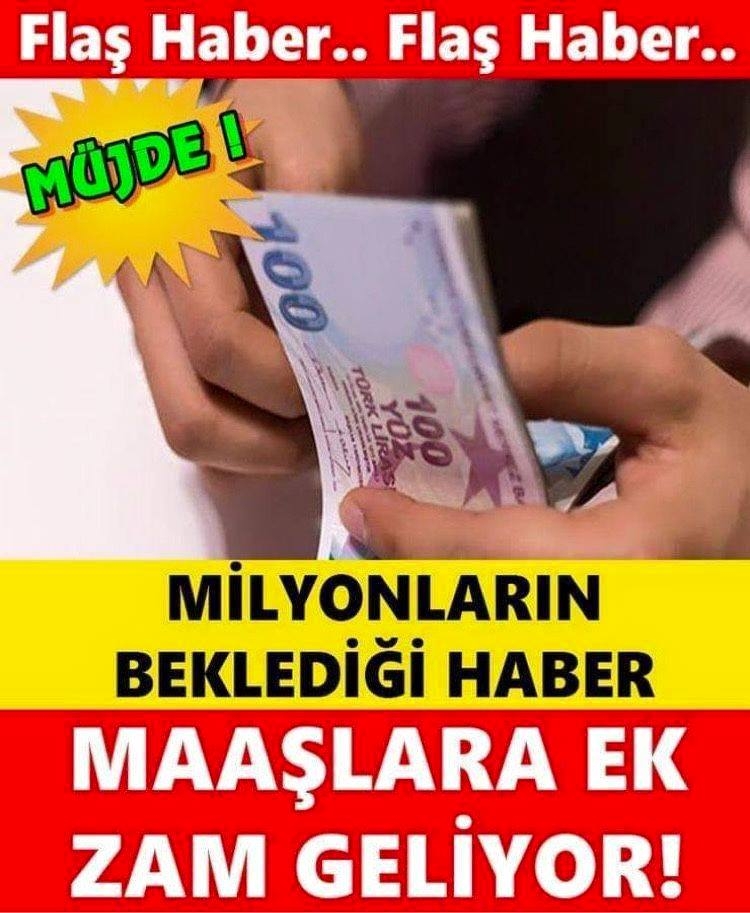 MAAŞLARA EK ARTIŞ GELİYOR galerisi resim 1