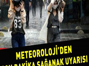 Meteoroloji 4 bölge için flaş sağanak uyarısı!