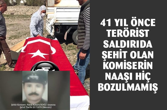 41 yıl sonra açılan şehidin mezarında şoke eden görüntü galerisi resim 6