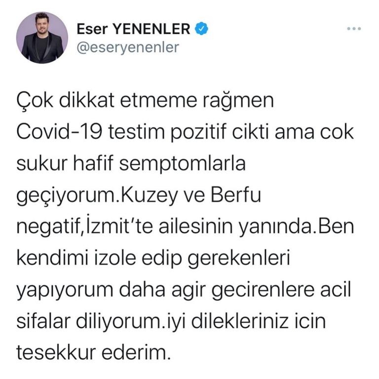 Eser Yenenler’den kötü haber galerisi resim 7