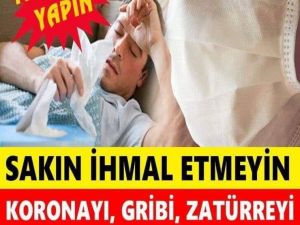 Ne Korona, grip, zatürre hepsinde ișe yarıyor!