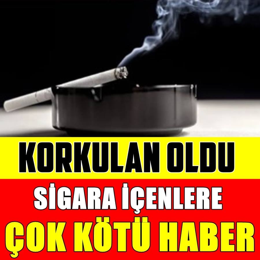 SİGARA İÇENLERE KÖTÜ HABER galerisi resim 1