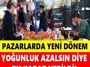 Pazarlarda Yeni Dönem