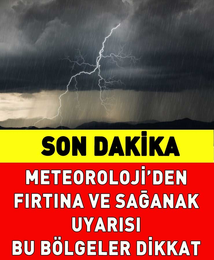 Meteoroloji'den uyarı! Marmara ve Batı Karadeniz'de fırtına ge galerisi resim 1
