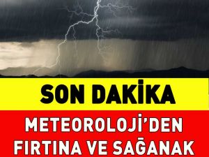 Meteoroloji'den uyarı! Marmara ve Batı Karadeniz'de fırtına ge