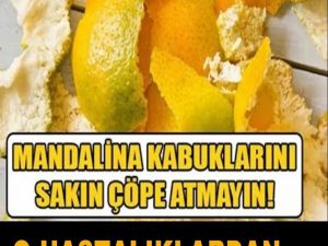 Mandalina Kabuğu ve İnanılmaz Faydaları!