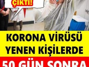 K'orona V'irüsü Yenen Kişilerde: 50 Gün Sonra Bu Oluyor