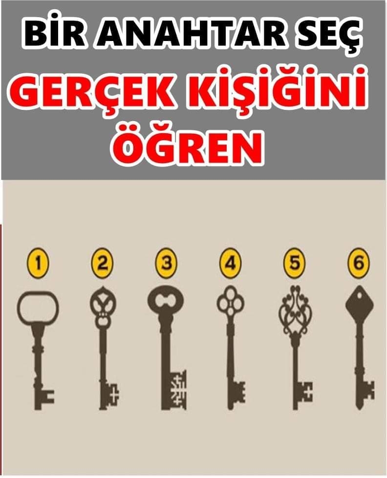 Kişilik testi galerisi resim 1