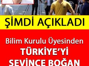 Bilim Kurulu Üyesinden Sevindiren Haber