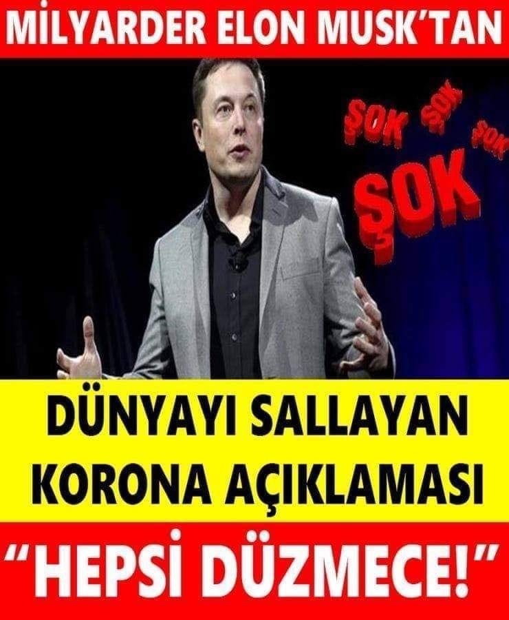 Milyarder Elon Musk’tan Açıklama”Hepsi Düzmece” galerisi resim 1