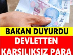 Bakanlık'tan hibe para. Resmen açıklandı Başvuru şartları ve detayl