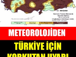 Meteoroloji'nin haritasında 'olağanüstü ve çok şiddetli' 