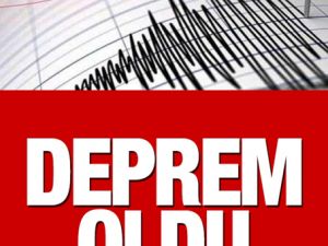 SON DAKİKA HABERİ!AZ ÖNCE DEPREM OLDU