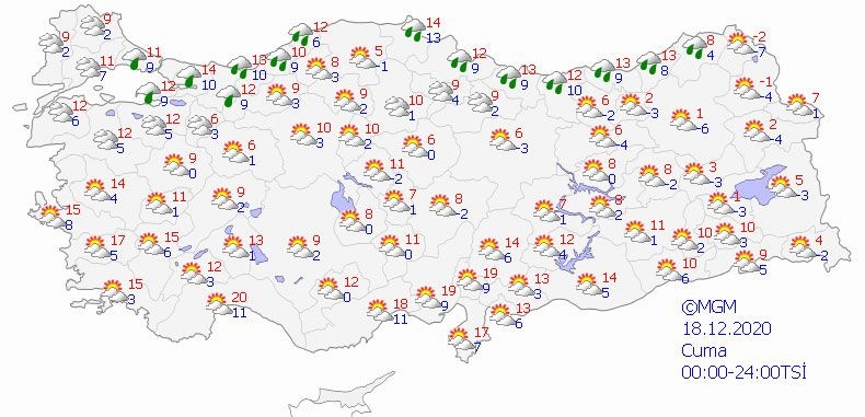 Meteoroloji'den 16 il için hortum, dolu, sel 6 il için don ve kar y galerisi resim 15