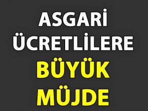 Asgari Ücretle Çalışanlara Büyük Müjde
