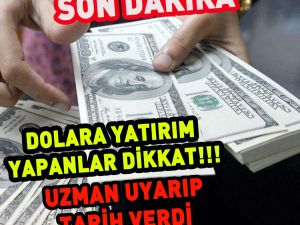 Dolar yatırımcıları dikkat! 'Birden düşecek' deyip tarih verip