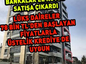 Bankalar satışa çıkardı! İstanbul'da 78 bin TL'ye daire Üsteli