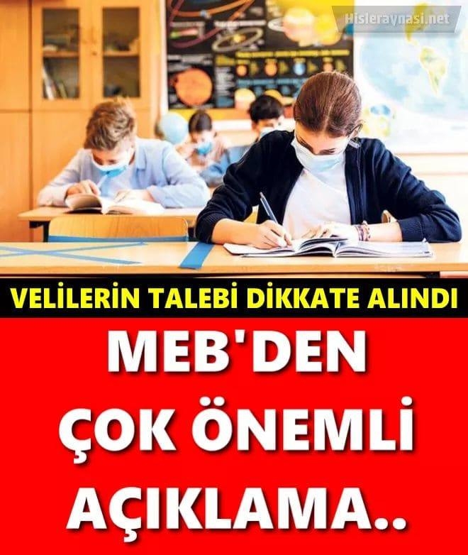 MEB’DEN ÇOK ÖNEMLİ AÇIKLAMA galerisi resim 1