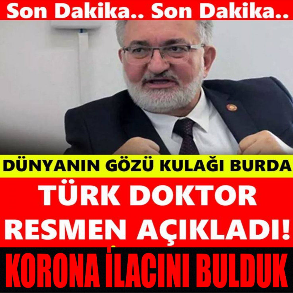 TÜRK DOKTOR RESMEN AÇIKLADI galerisi resim 1