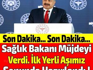 İlk Yerli Aşımız Hazırlandı
