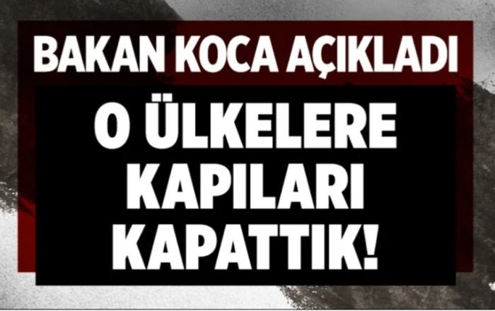 Türkiye mutasyona uğramış koronavirüs nedeniyle 4 ülkeye kapıları kapatt galerisi resim 1