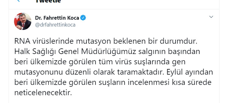 Koronavirüs mutasyonu Türkiye'de görüldü mü? Bakan Koca ve Bilim Ku galerisi resim 13