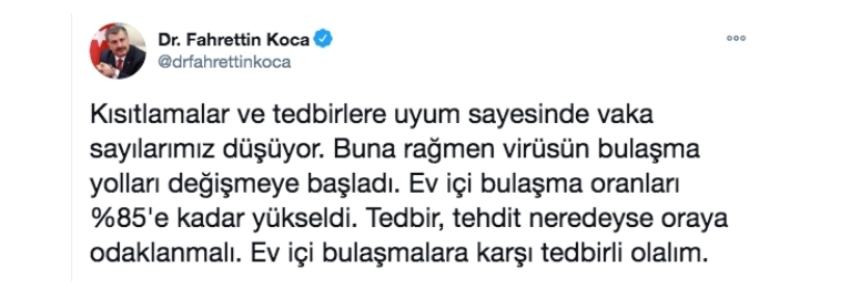 Bakan Koca Açıkladı: Virüsün Bulaşma Yolu Değişti! galerisi resim 6