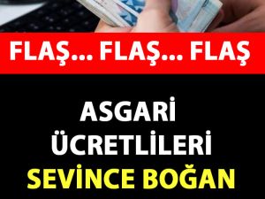 Asgari Ücretlileri Sevince Boğan Haber