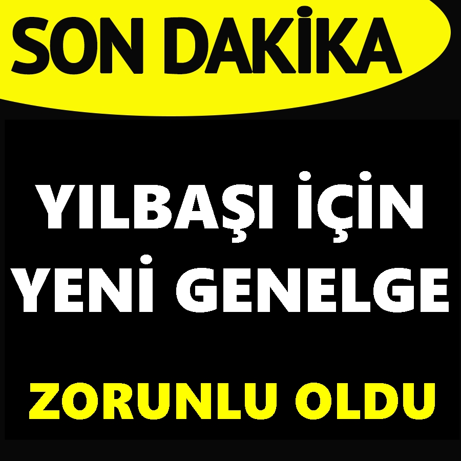 İçişleri Bakanlığı'ndan yılbaşı genelgesi galerisi resim 1