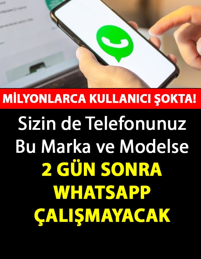 Milyonlarca Whatsapp Kullanıcısına Kötü Haber galerisi resim 1