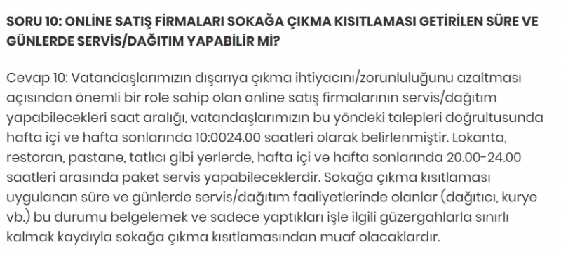 İçişleri Bakanlığı'ndan Sokağa Çıkma Yasağı Müjdesi galerisi resim 12