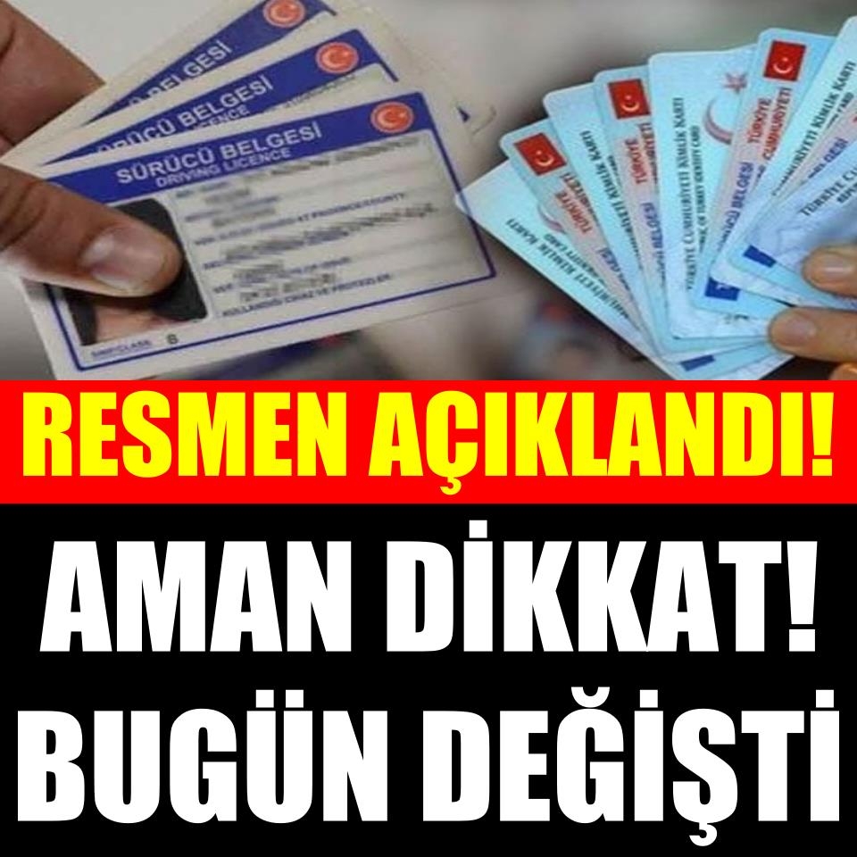 Ehliyet, kimlikte yeni dönem! galerisi resim 1