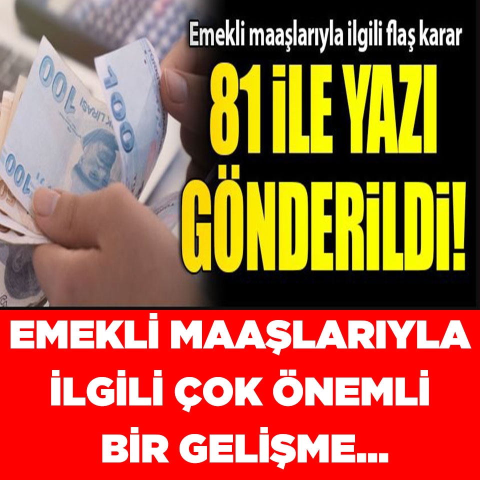 Emekli maaşlarıyla ilgili çok önemli bir gelişme yaşandı galerisi resim 1