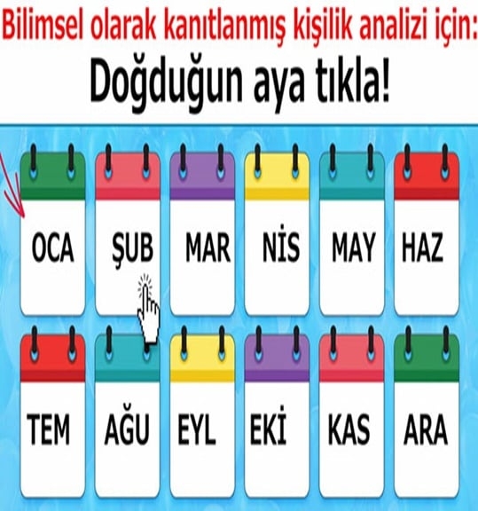 Hangi ayda doğdun? Doğduğunuz aya göre karakter analizi galerisi resim 1