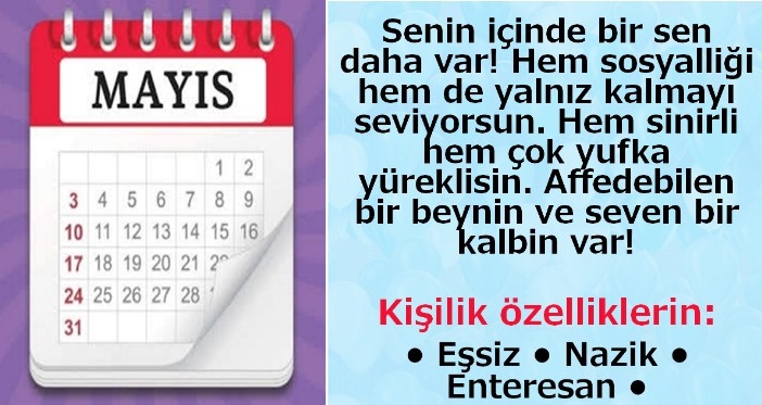 Hangi ayda doğdun? Doğduğunuz aya göre karakter analizi galerisi resim 6