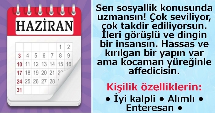 Hangi ayda doğdun? Doğduğunuz aya göre karakter analizi galerisi resim 7