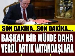 Başkan Erdoğan talimatı verdi! Artık yarı fiyatına verilecek.