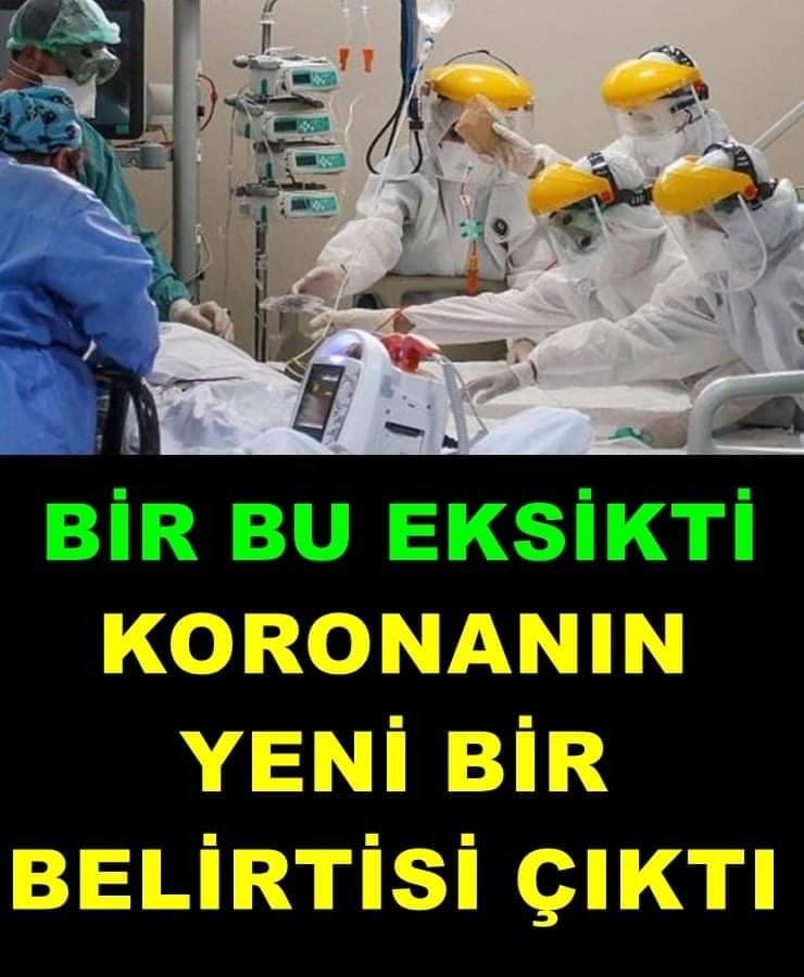 YENİ BİR BELİRTİSİ DAHA ORTAYA ÇIKTI. galerisi resim 1