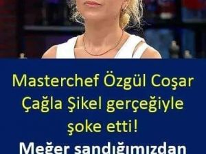 Masterchef'te son 4'e kalma başarısını gösteren Özgül Coşar me