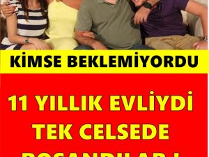 EVLİLİK BİTTİ
