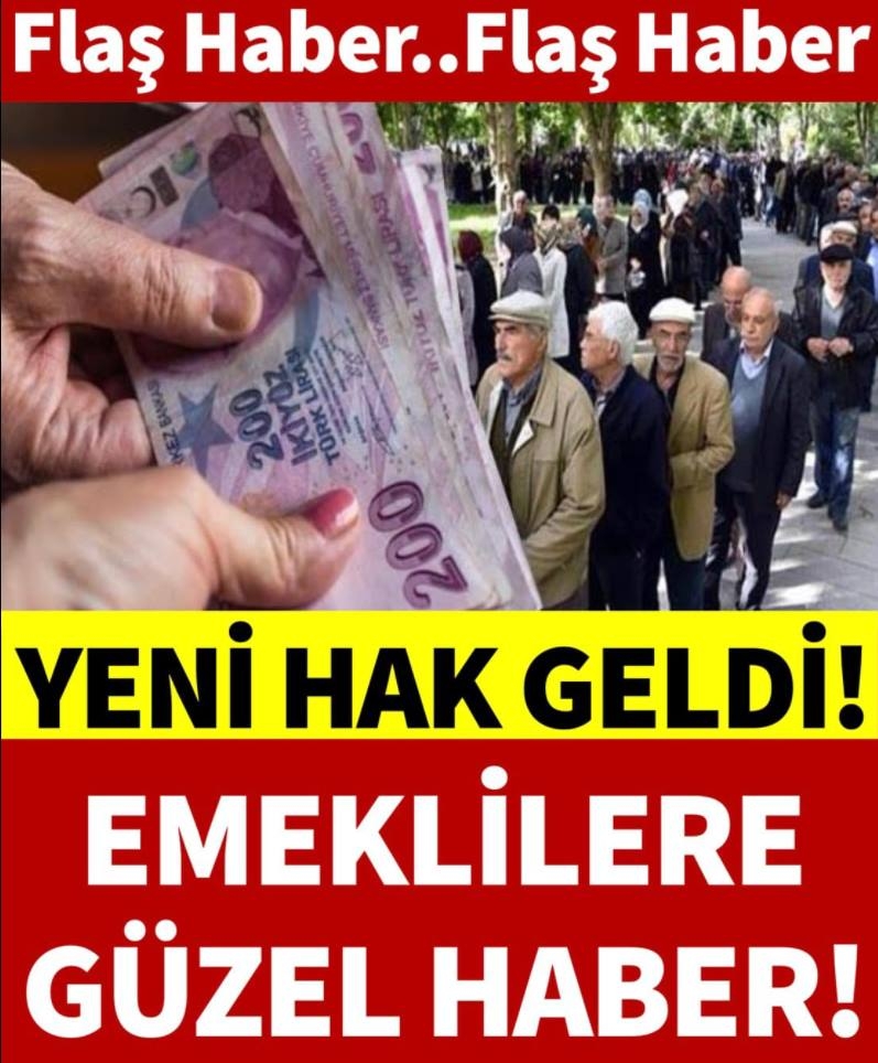 EMEKLİLERE YENİ HAK galerisi resim 1