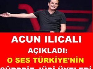 ACUN ILICALI AÇIKLADI: İŞTE O SES TÜRKİYE'NİN SÜRPRİZ JÜRİ ÜYELERİ