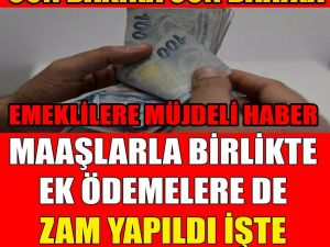 Emekliye müjdeli haber