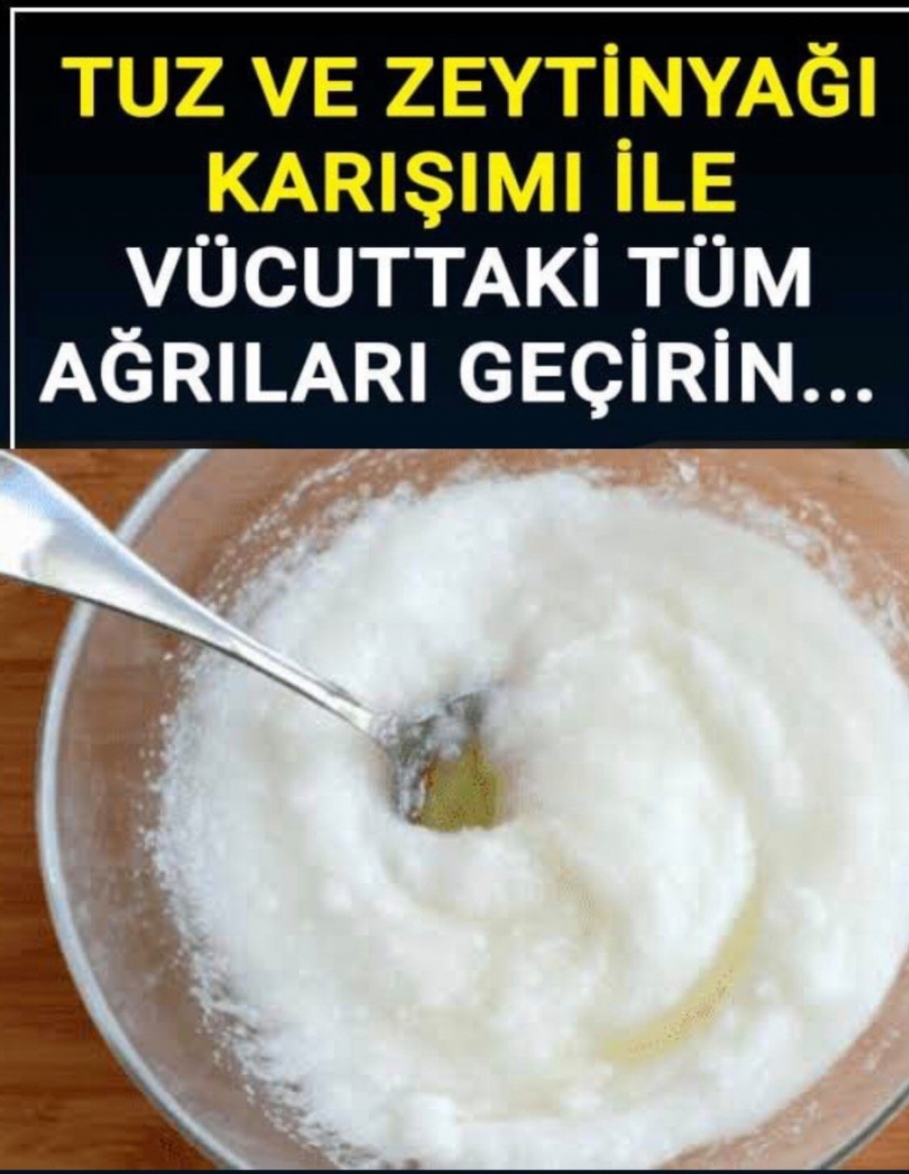 TUZ VE ZEYTİNYAĞI galerisi resim 1