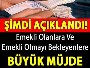 BÜYÜK MÜJDE Şimdi Geldi!