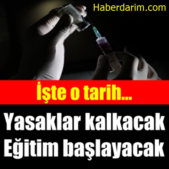 Korona yasaklarının gevşeyeceği tarih belli oldu. galerisi resim 1