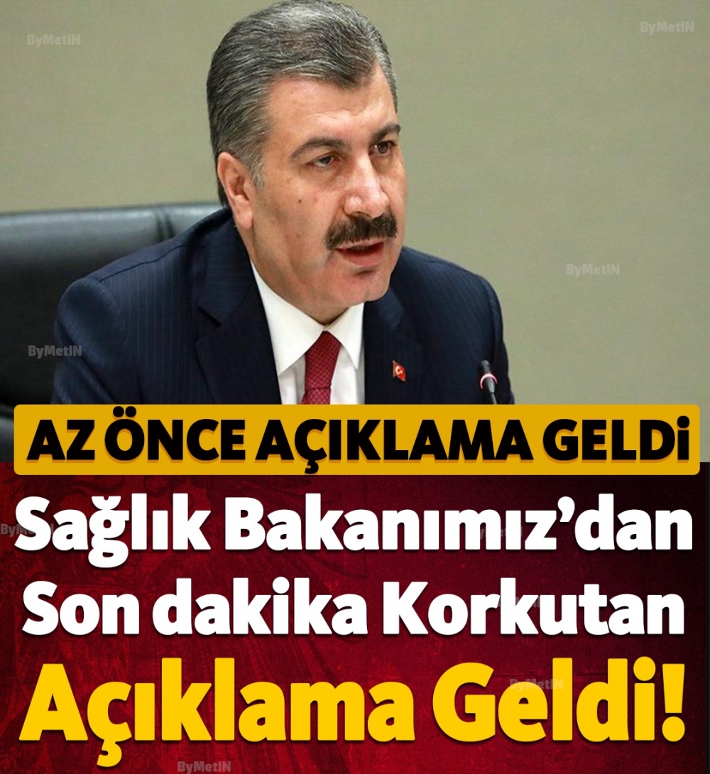 Sağlık Bakanından Son dakika Ürküten açıklama geldi ! galerisi resim 1