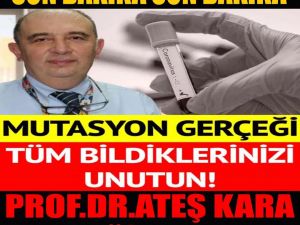 PROF.DR. ATEŞ KARA GERÇEĞİ AÇIKLADI