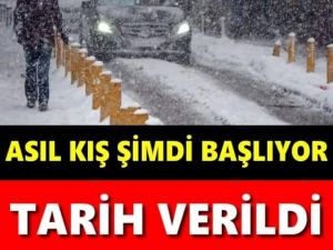 ASIL KIŞ ŞİMDİ BAŞLIYOR! KAR GELİYOR